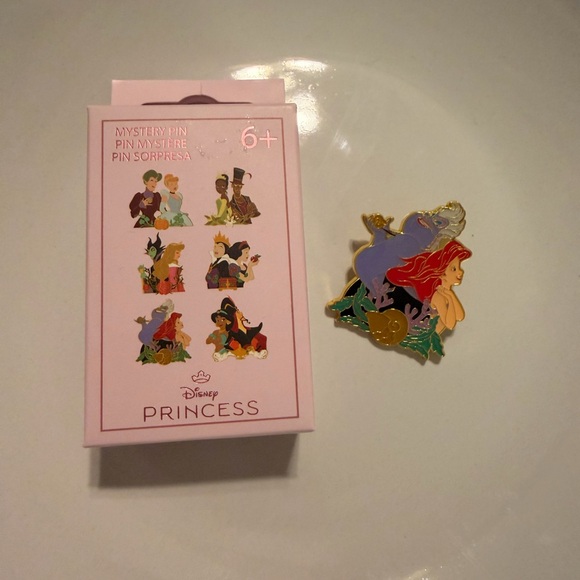 Disney Other - Disney Princess Mystery Pin Set Little Mermaid’s Ariel & Ursula